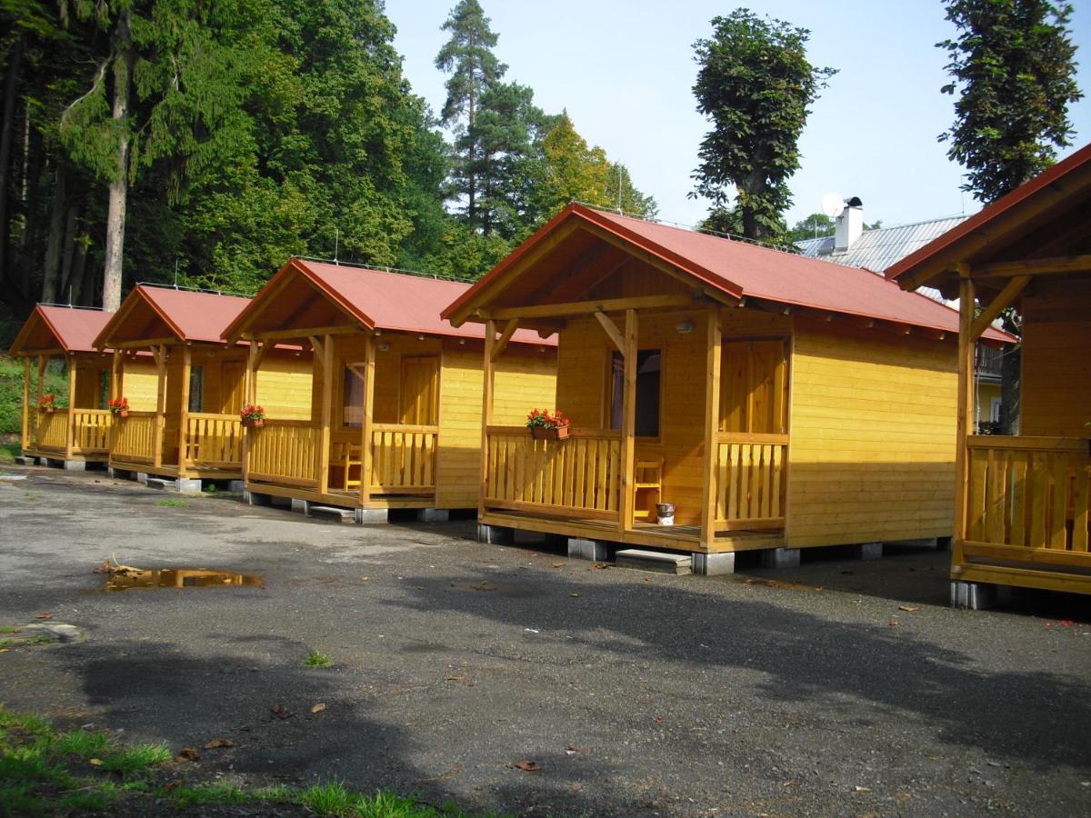 Chatová osada jezerní údolí Stráž pod Ralskem Exterior foto